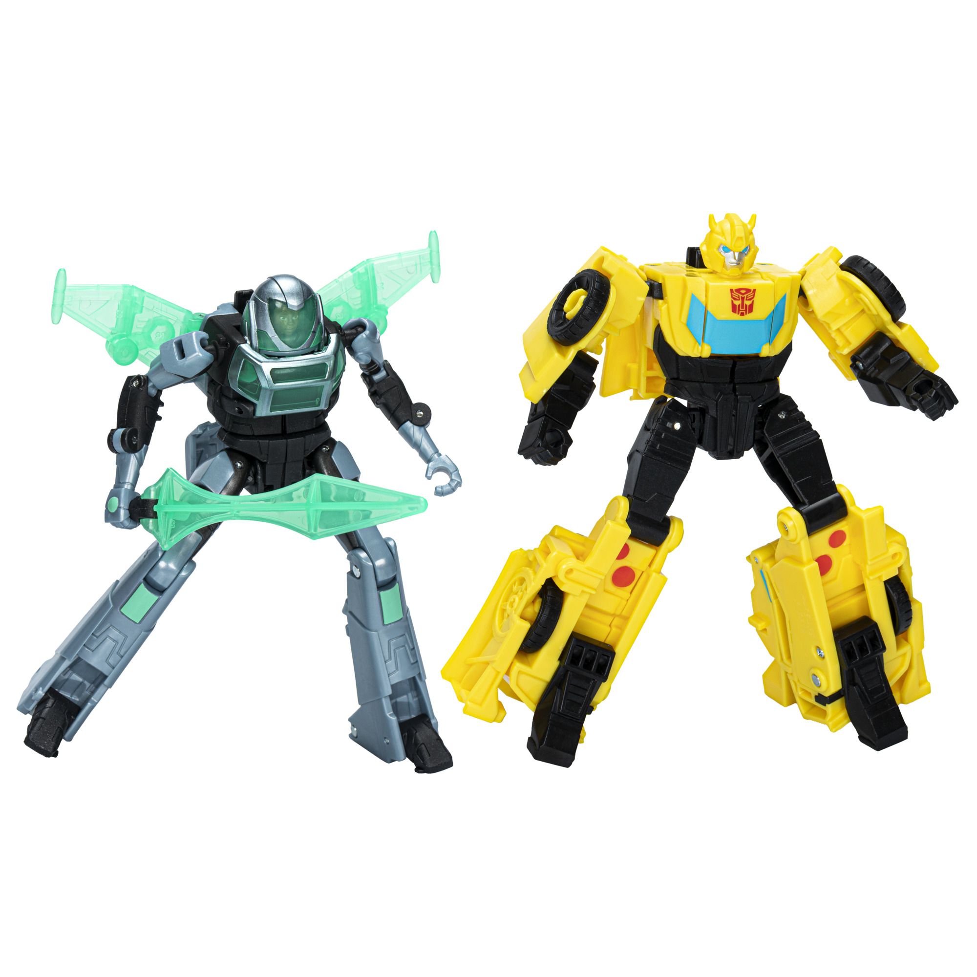 Transformers Earthspark Cyber Combiner Bumblebee & Mo Malto - Actiefiguur