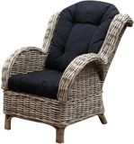 AVH-Collectie Naturel relax lounge tuinstoel - olefin black
