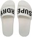 Superdry Pool Sliders Dames Slippers 40/41 Briljant Wit