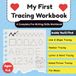 My First Tracing Workbook: A Complete Pre-Writing Skills Workbook with Fun Tracing Activities for Lines, Shapes, Letters, Numbers, Animals & Mazes for Preschool & Kindergarten Kids Ages 4–6