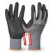 Gebol Master Flex Eco, 1 paar werkhandschoenen voor werkplaats en tuin, ademende nitril handschoenen voor dames en heren met bescherming tegen olie en vocht, M (maat 8)