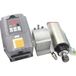 Broche de refroidissement par air 2,2 kW, haute vitesse jusqu'à 24000 tr/min, conception compacte 80x230 mm
