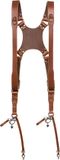 The Hantler Hantler Dual Camera Harness Cognac L/XL - 8720726975018