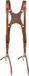 The Hantler Hantler Dual Camera Harness Cognac L/XL - 8720726975018