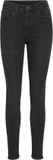 VILA Skinny jeans VISARAH mid-waist Black Denim