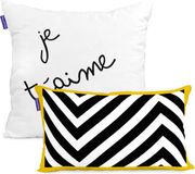 HappyFriday Kussenhoes Blanc Star Multicolour 2 Onderdelen