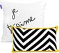 HappyFriday Kussenhoes Blanc Star Multicolour 2 Onderdelen