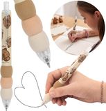 sarcia.eu Capibara Automatische balpen met zachte greep, zwarte inkt 0,7mm