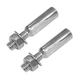 cyclingcolors 2 x pedaalsleutel 9 mm of 9,5 mm pedalen motorfiets Solex 3800 Peugeot 103 Motobecane MBK 51 Vespa Piaggio Vintage verzinkt staal Graziella