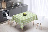 Bonamaison Tafelkleed, Anti-Mold, Sneldrogend, Waterdicht, 100% Polyester Tafellaken, Willekeurig patroon, 140 x 140 Cm - Ontworpen en Vervaardigd in Turkije