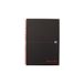 Oxford Notitieboek Black n' Red A4 70v Ruit 5mm Ass
