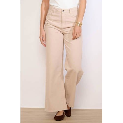 LOLALIZA wide leg jeans beige