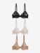 Next - Dames - Set van 3 kanten beha's (E76841) zonder vulling met volledige cups - Zwart