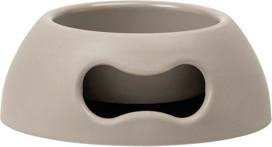 United Pets Pappy Dog Feeder - 1.1 L - Grey - 24.5 cm