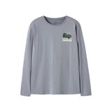 NAME IT KIDS longsleeve met print - lichtblauw