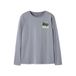 NAME IT KIDS longsleeve met print - lichtblauw