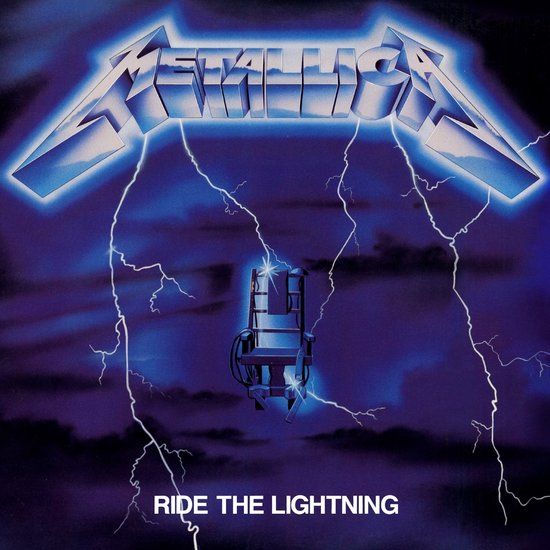 Universal Metallica - Ride The Lightning (LP) - Clear 'Electric Blue' Vinyl - Limited Edition