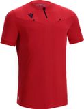 Macron Dienst Scheidsrechtersshirt Korte Mouw Heren - Rood | Maat: L