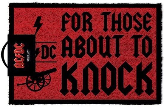 AC/DC For Those About To Knock Deurmat