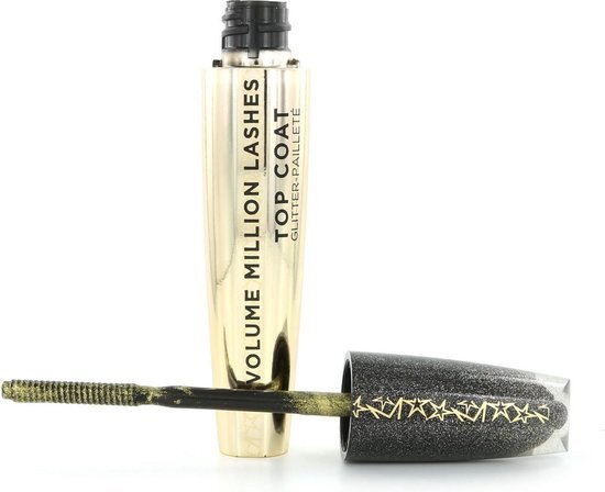 L'Oréal Make-Up Designer Volume Million Lashes - Mascara Top Coat - Gold Glitter