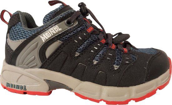 Meindl Respond Junior 2044 57 - Wandelschoenen - Zwart/Groen/Rood - Maat 29