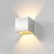 Artdelight Cube - buiten wandverlichting - 10 x 10 x 10 cm - 6W dimbare LED incl. - IP54 - aluminium