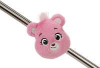 NICI 62806 Mini MagNICI 62806 geluksbeer Hurrabärchi, 6 cm, rose, peluche avec aimant