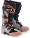 Alpinestars Tech 7 Enduro 2026 bottes de motocross - Noir/Orange/Gris - Taille 15