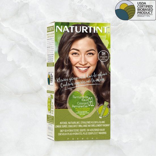 Naturtint Permanente Kleuring 5N Licht Kastanje Bruin - 170ml