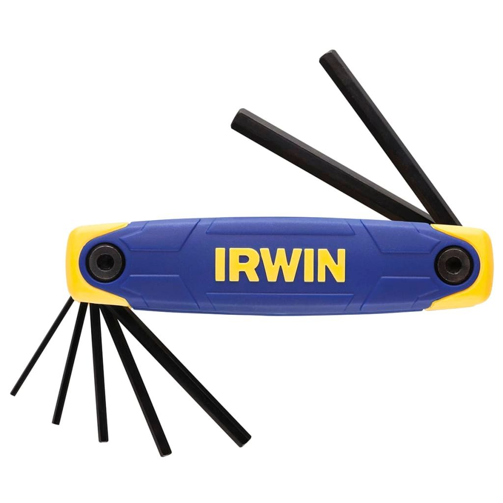 IRWIN opvouwbare inbussleutelset 7-delig T10765