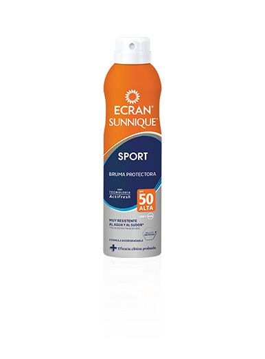 Ecran Sun Sport Mist SPF50 Sunscreen Spray for Body & Face - SPF 50 - 250ml