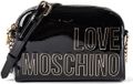 Love Moschino Enameled Logo Crossbody tas 20 cm - Dames - black