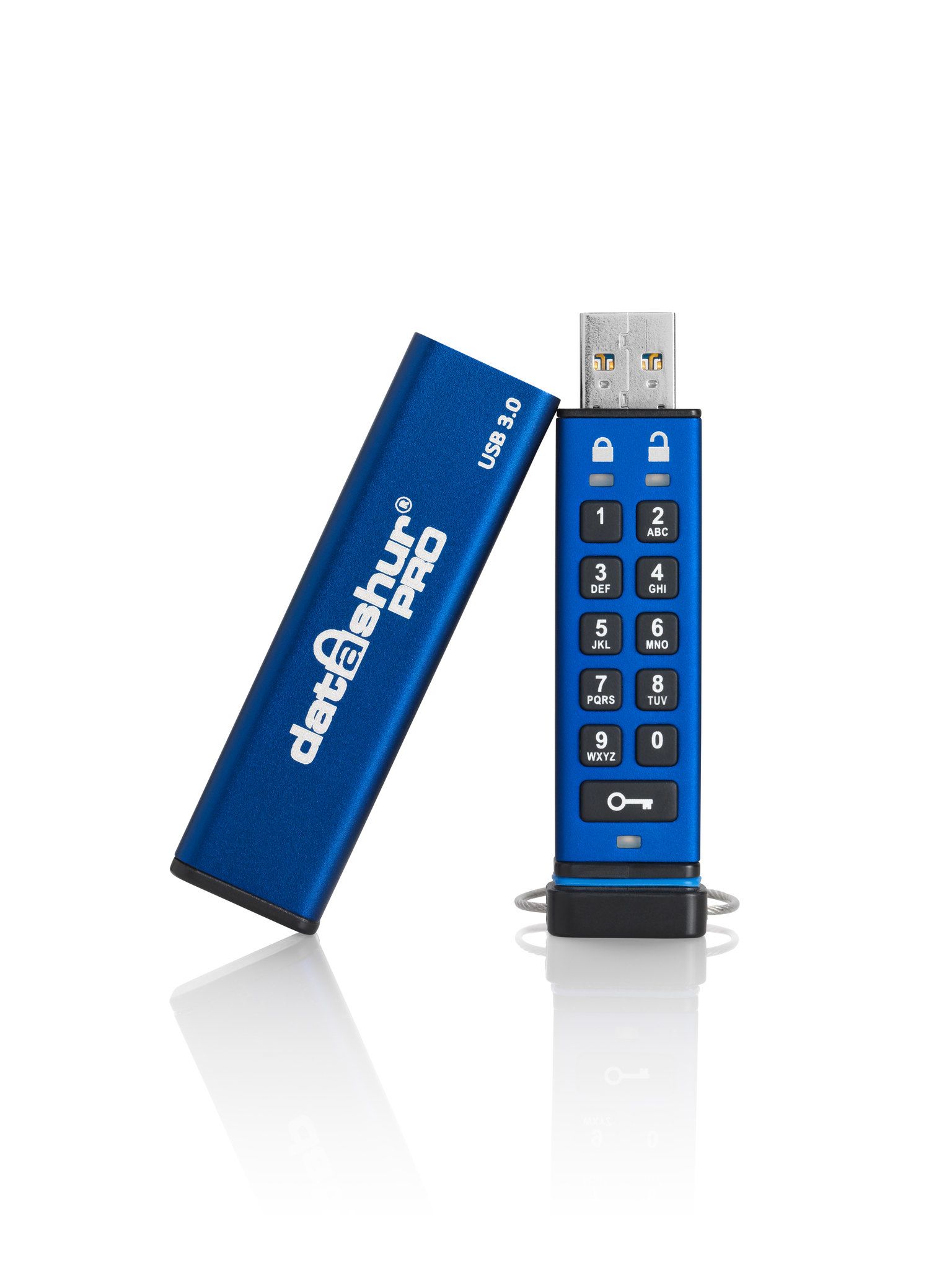 iStorage datAshur Pro USB3 - 64GB - Blue