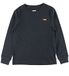 Levi's Lvb L/S Batwing Chesthit Tee 8ec706 Top met lange mouwen voor jongens, zwart, 8 jaar