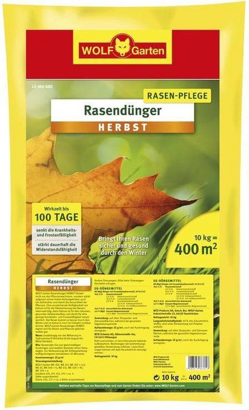 Wolf Garten LK-MU 400 gazon-herfstmest