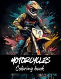 Motorcycles and Bicycles Coloring Book