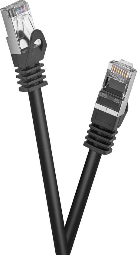 Celexon 1000020702 netwerkkabel Zwart 3 m Cat6a S/FTP