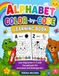 Alphabet Alphabet color-by-code Learning book: Learn letters A-Z with fun pictures for Preschool and Kindergarten