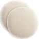 vidaXL Kussensloop 2 stuks HEERLEN Crèmekleurig Ø 30 cm Chenille Stof