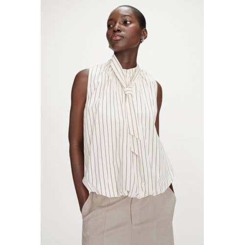 Grace & Mila gestreepte mouwloze top