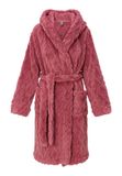 LingaDore Fleece robe - Dusty rose - Maat L