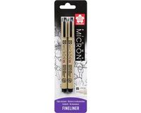 Sakura Pigma Micron 05 Penpunt Zwart 0.45mm 2 Stuks