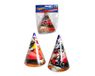 ATOSA BigBuy Party ATOSA – 17141 – verpakking van 4 hoeden feestaccessoires 6 cm Hot Wheels