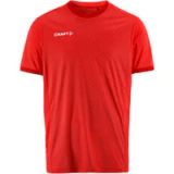 Craft Evolve 2.0 Graphic Jersey M C17389 Bright Red Polyester Korte mouw Gestreept