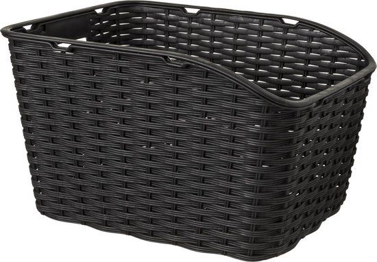 Fastrider Dante Rear Bicycle Basket - Black - 27L