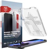 Rosso Screenprotector Geschikt voor Google Pixel 11 (Pro) / 10 (Pro) / 9 (Pro) | 9H Tempered Glass | Fingerprint Friendly | Beschermglas | Glasplaatje | Case Friendly | Met Installatietray | Eenvoudig