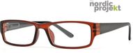 Nordic Projekt NPAB Säter lunettes de lecture +2.00 - Marron / Noir