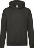 Fruit of the Loom Premium Hooded Sweat - Houtskool - L