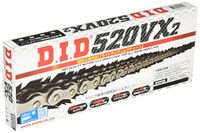 DID ketting 520 VX2, 112 schakels (X-ring), open met klinknagel slot