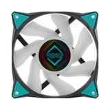 Iceberg Thermal IceGALE ARGB Computer behuizing Ventilator 12 cm Zwart